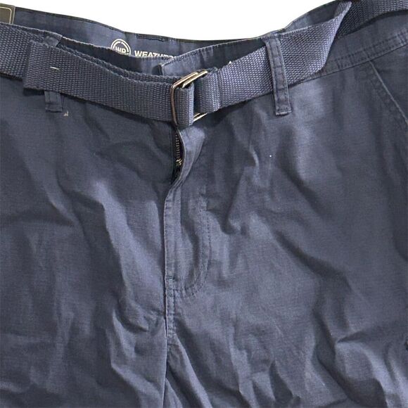 Weatherproof Men's Cargo Shorts Size 38 College Blue Casual Summer - Picture 2 of 13